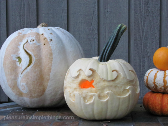 aaapumpkin3 fish jack-o-lantern