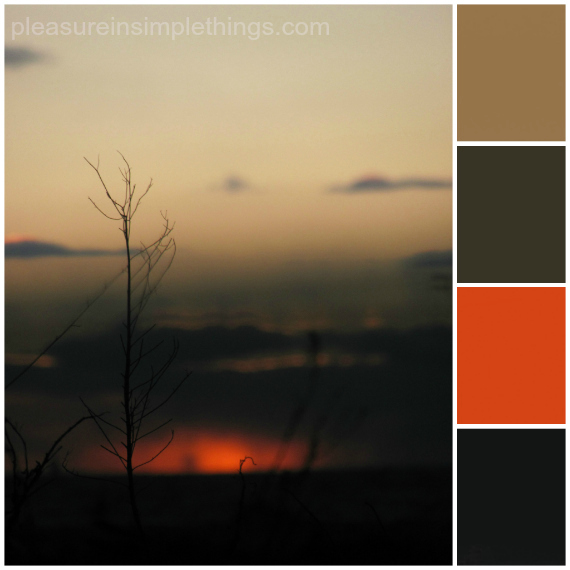 winter beach colors