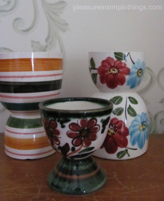 vintage egg cups