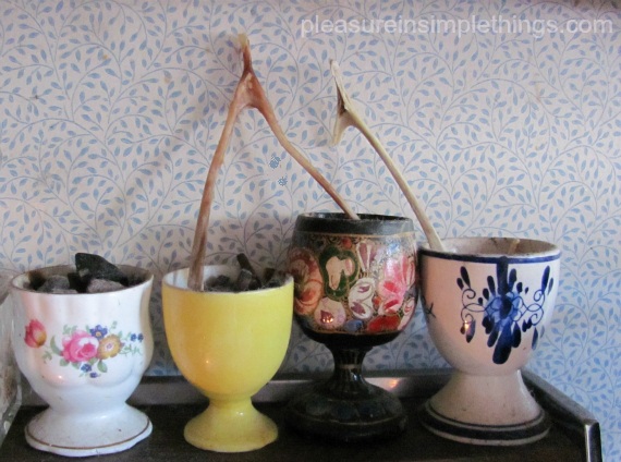 vintage egg cups