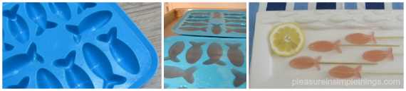 steps in making fish jelly shots