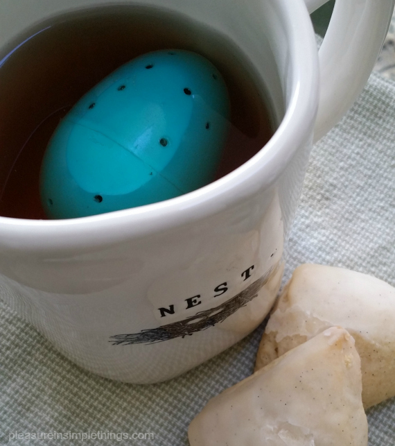 egg tea infuser diy — pleasure in